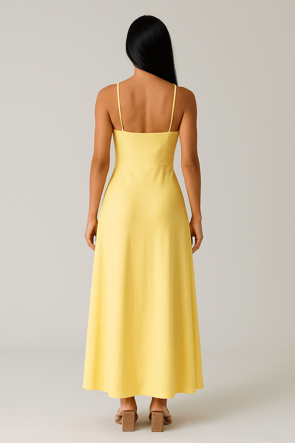 Bonnie | Cowl-Neck Maxi Dress - Sleeveless & Flowing Silhouette