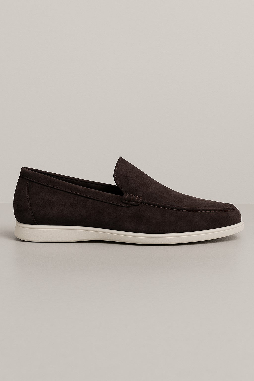 Arthur | Men’s Suede Loafers - Classic Slip-On - Minimalist Look