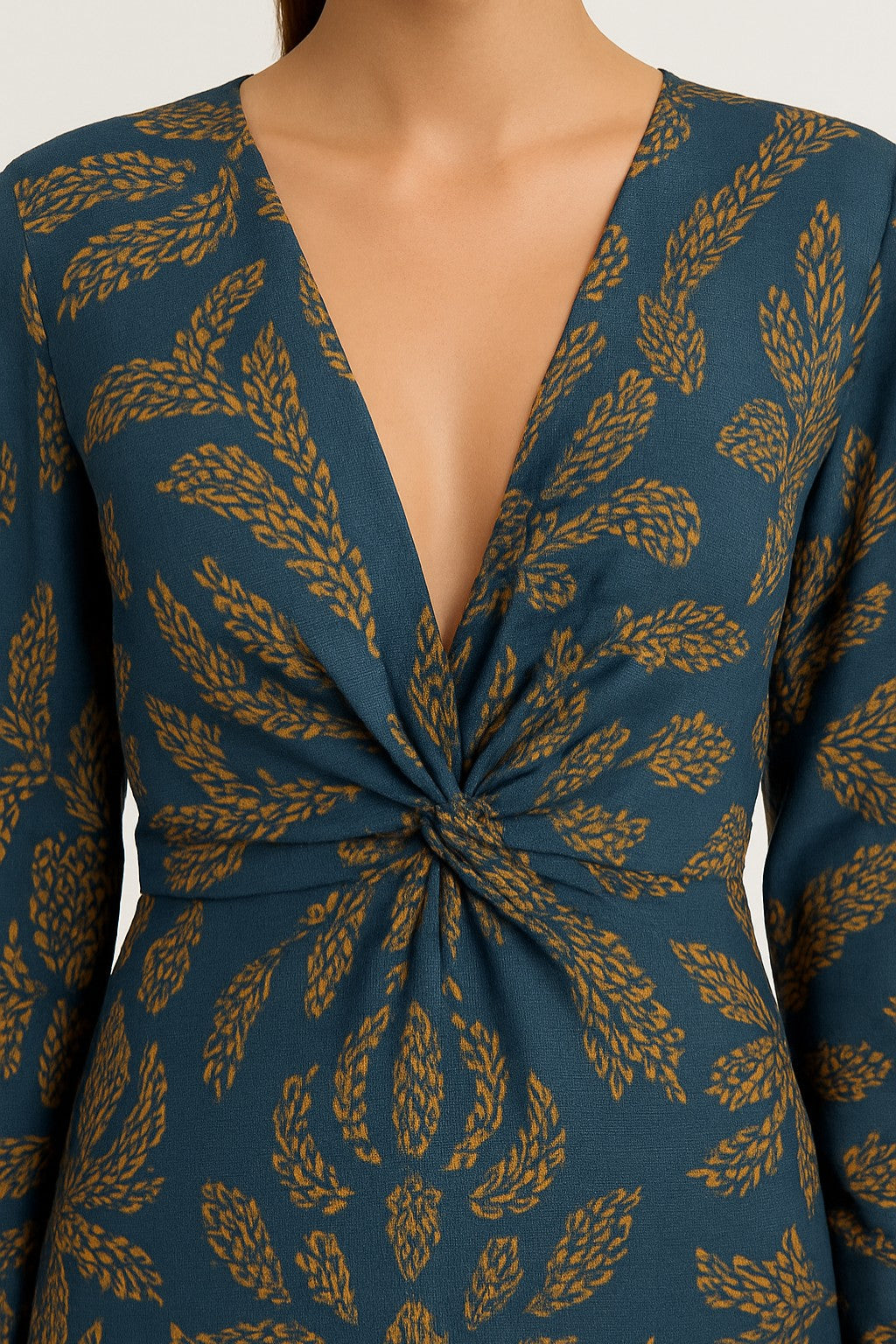 Amelia | Women’s A-Line Dress - Sustainable Cotton Blend - Breathable All-Season Fabric