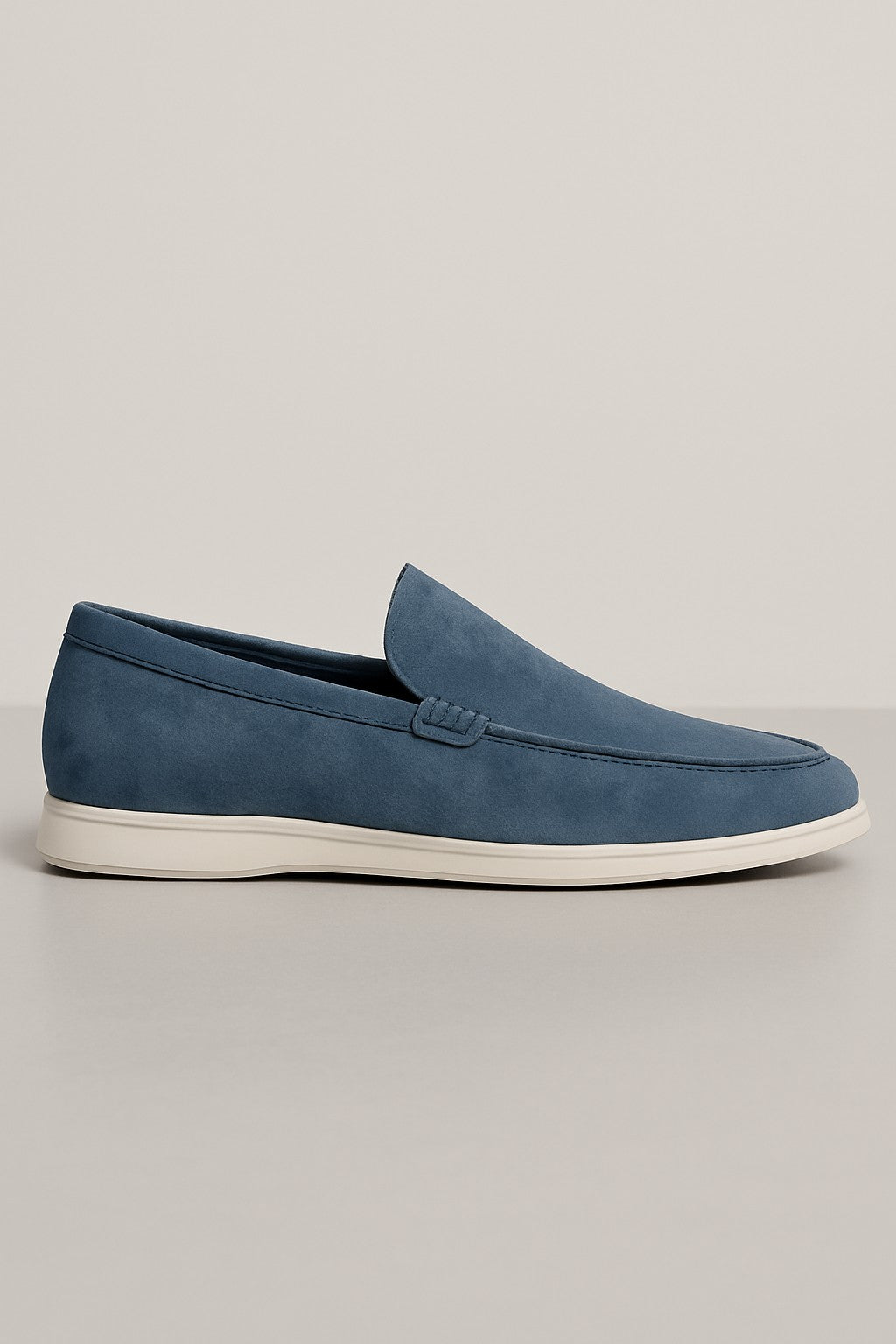 Arthur | Men’s Suede Loafers - Classic Slip-On - Minimalist Look