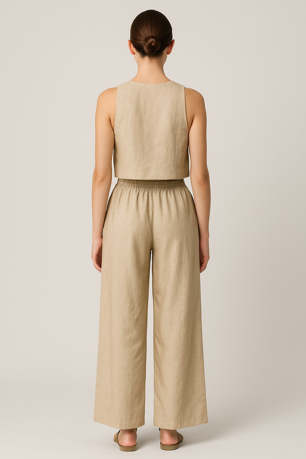 Daisy | Linen Two-Piece Set - Lightweight, Breathable & Sustainable Women's Summer Outfit