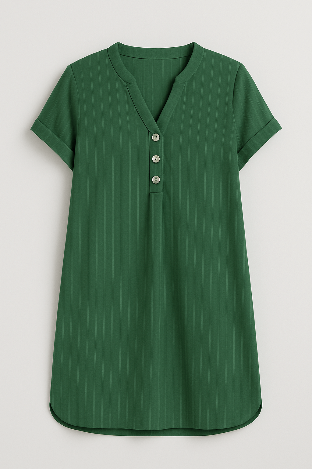 Clara | Women’s Midi Dress - V-Neck - Elegant Style - Casual to Formal