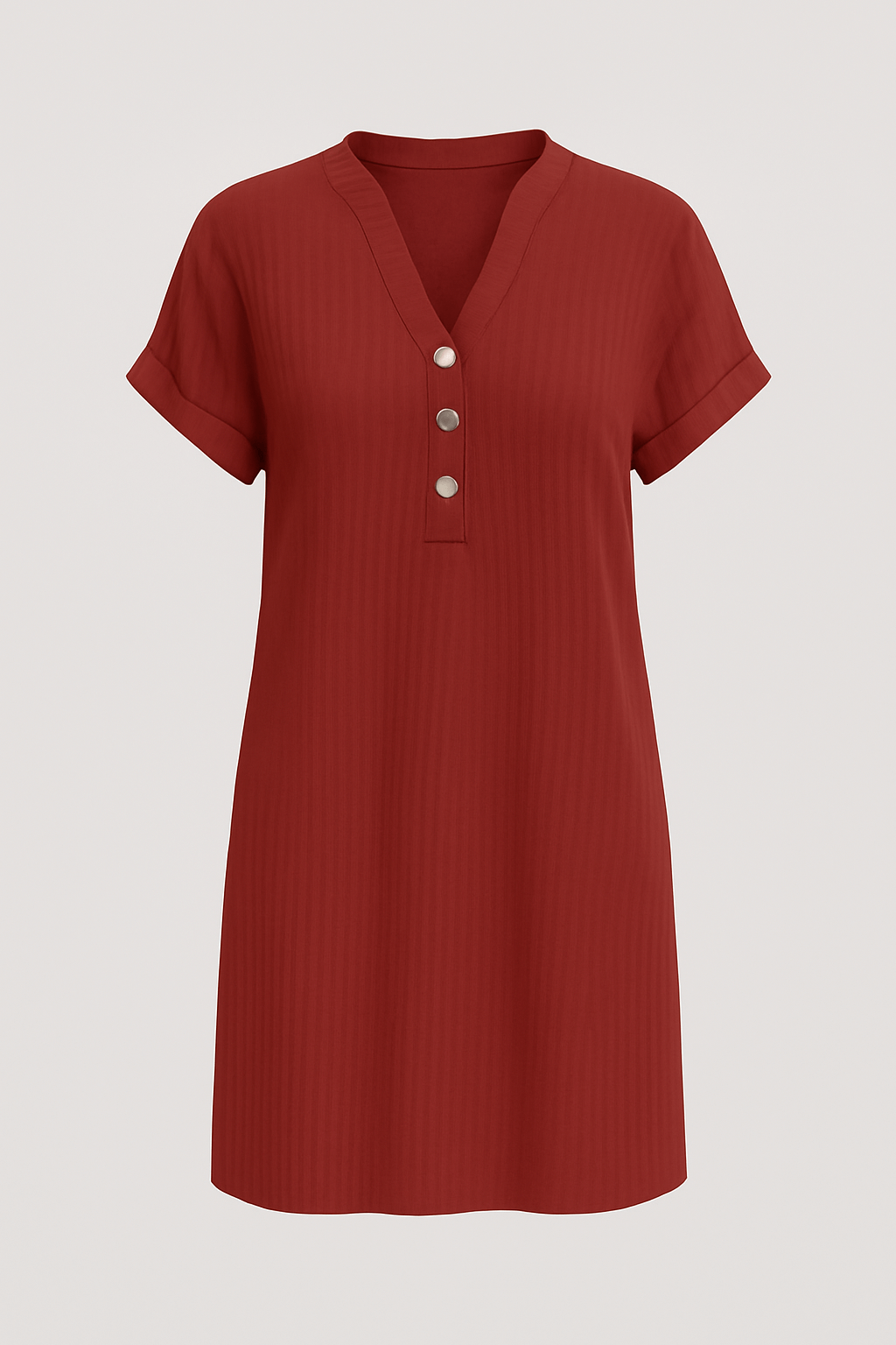 Clara | Women’s Midi Dress - V-Neck - Elegant Style - Casual to Formal