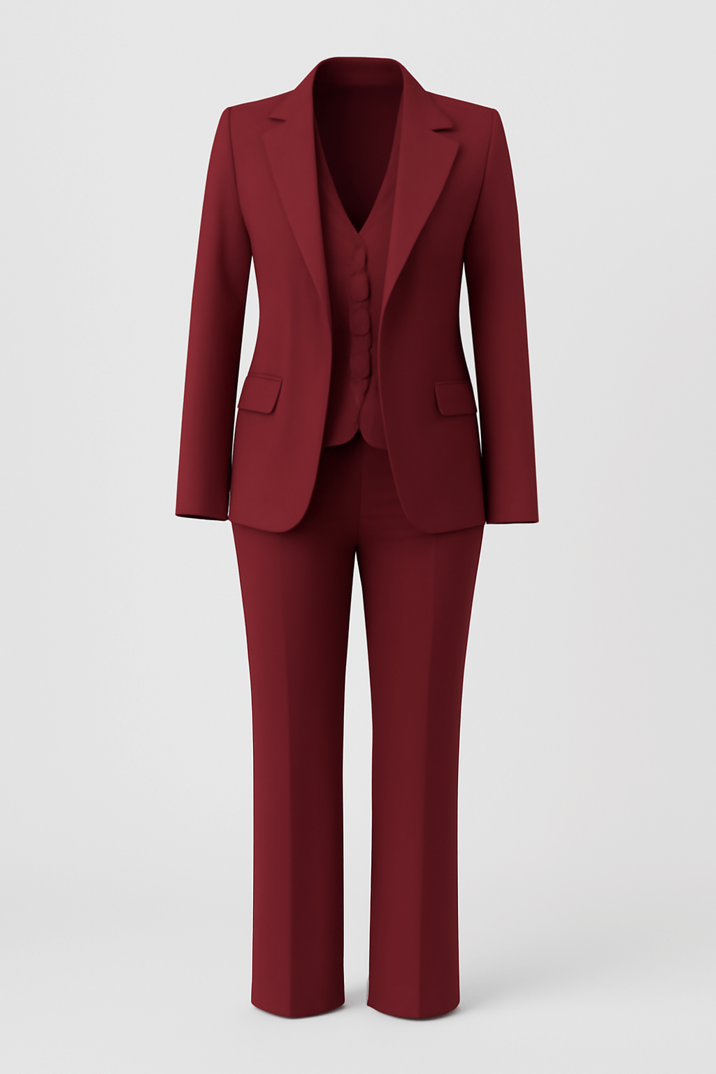 Grace | Women's 3-Piece Suit Set – Elegant Blazer, Vest & Trousers for All-Season Wear