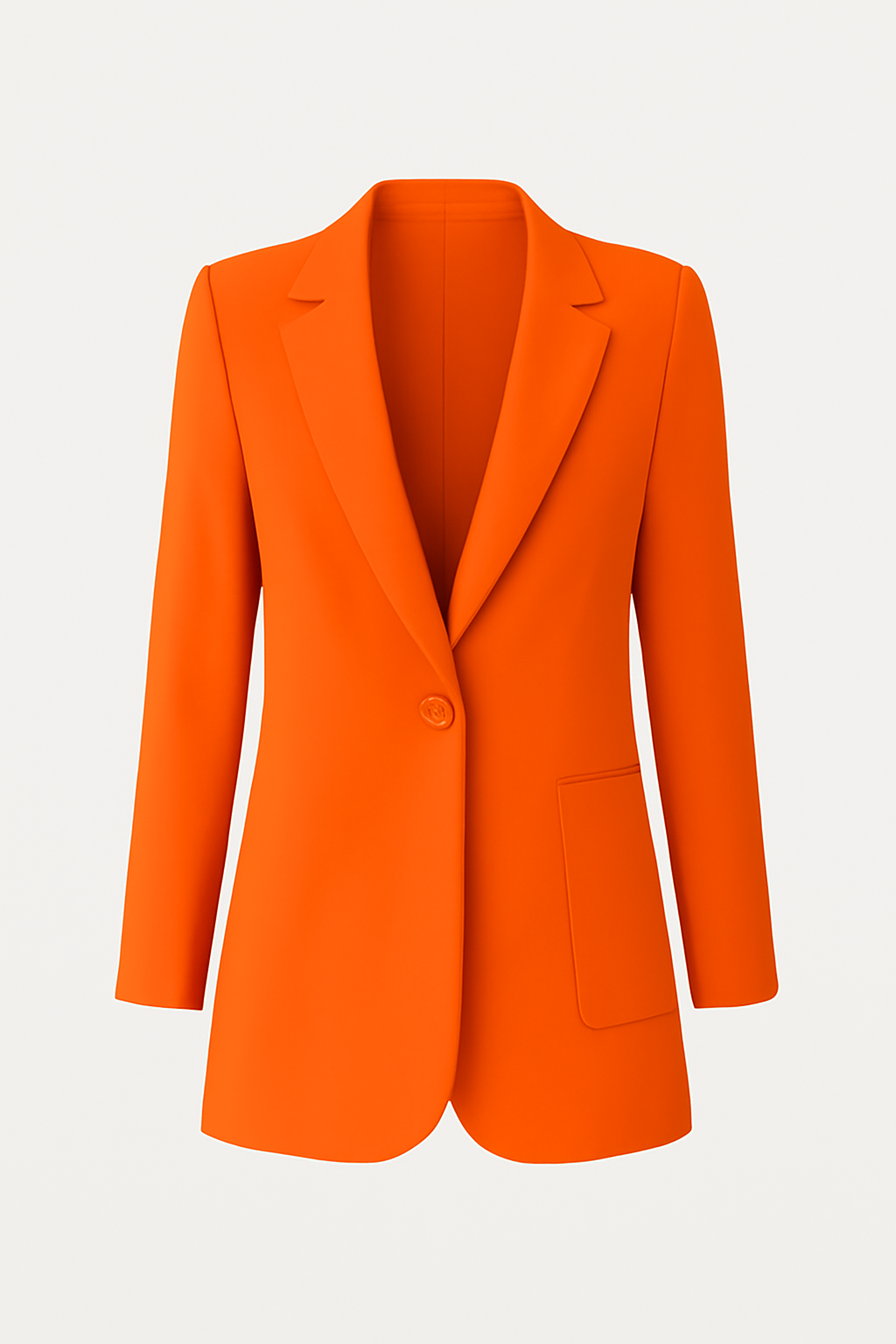 Penny | Women’s Blazer – Tailored Fit – Longline Cut – Notched Lapel – Formal Smart Style