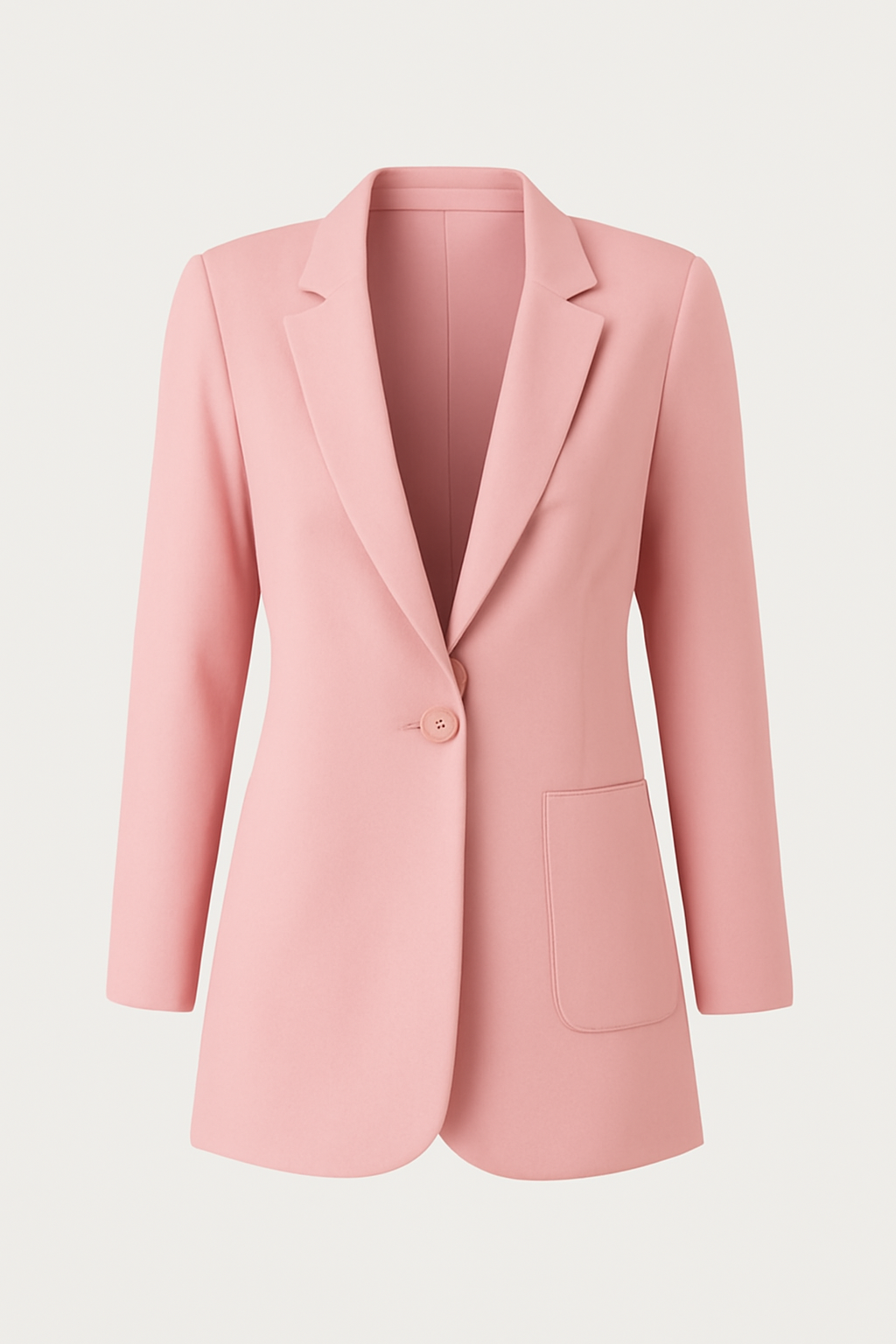 Penny | Women’s Blazer – Tailored Fit – Longline Cut – Notched Lapel – Formal Smart Style