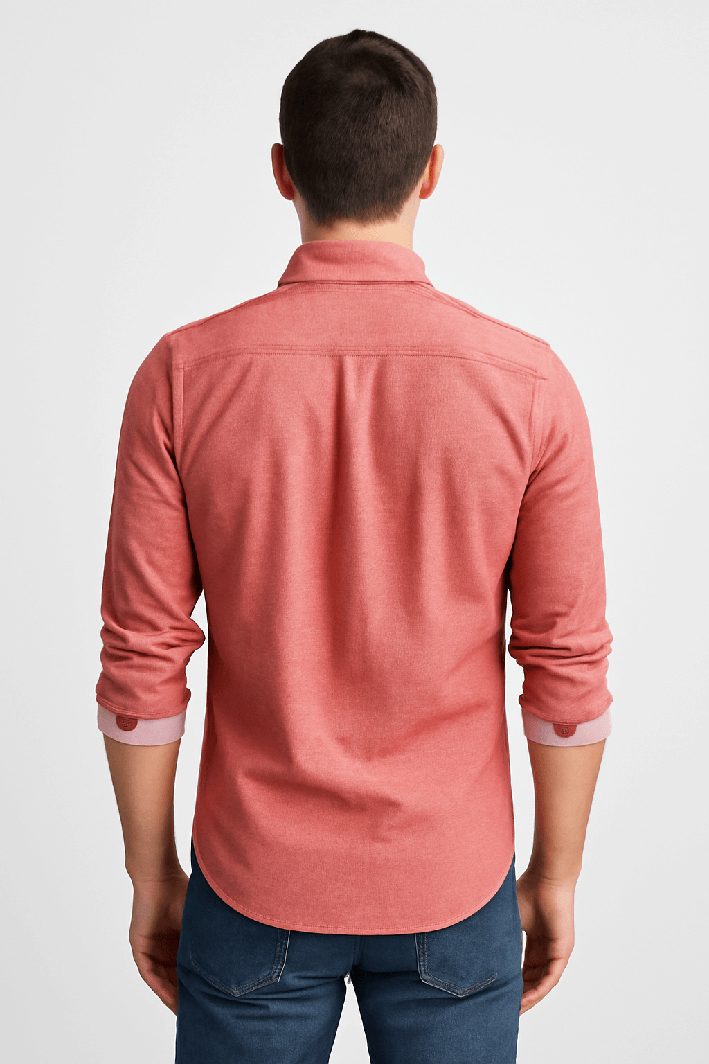 Harlem | Men's Slim Fit Linen Shirt – Breathable Cotton-Linen Blend – Casual Long Sleeve
