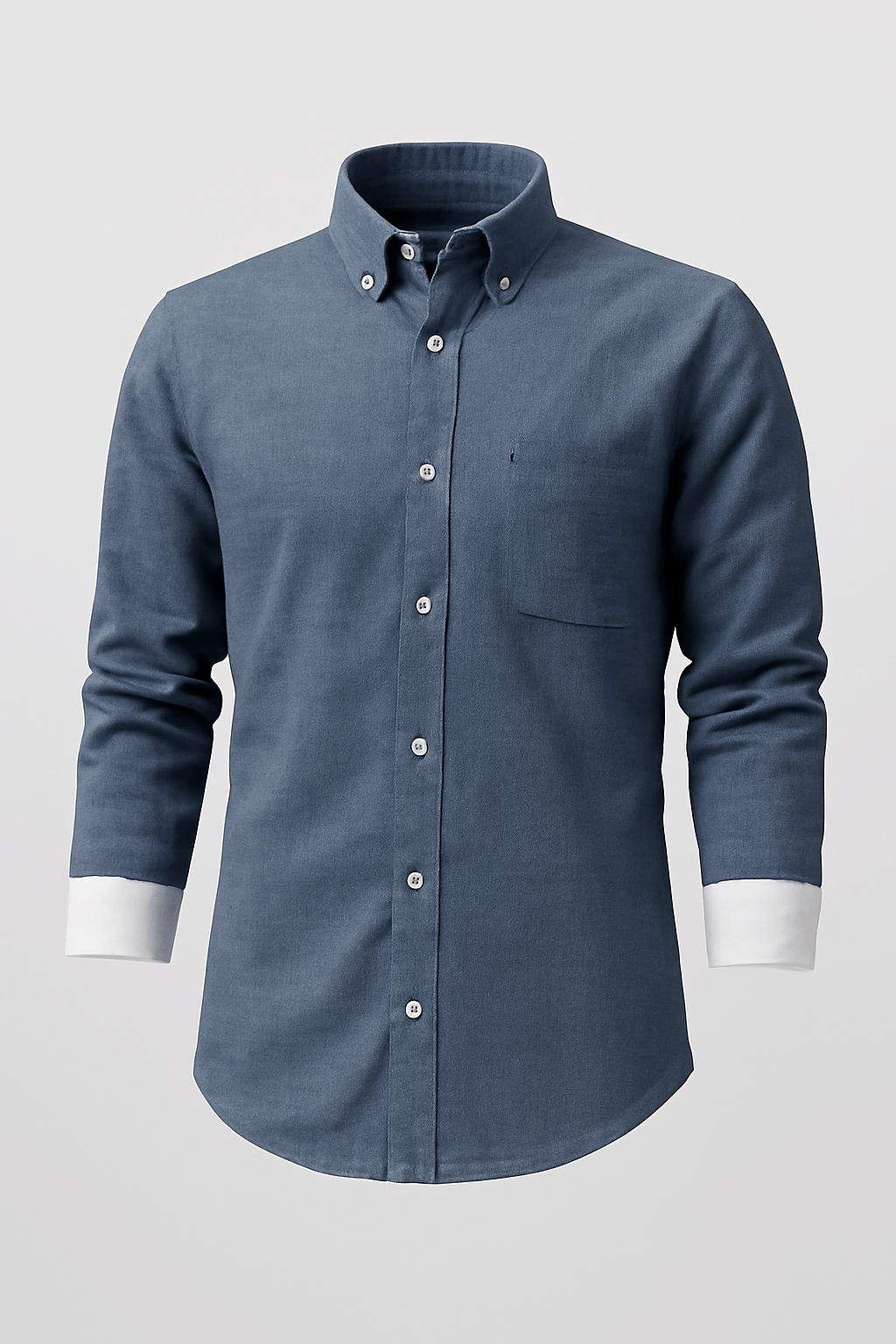 Harlem | Men's Slim Fit Linen Shirt – Breathable Cotton-Linen Blend – Casual Long Sleeve