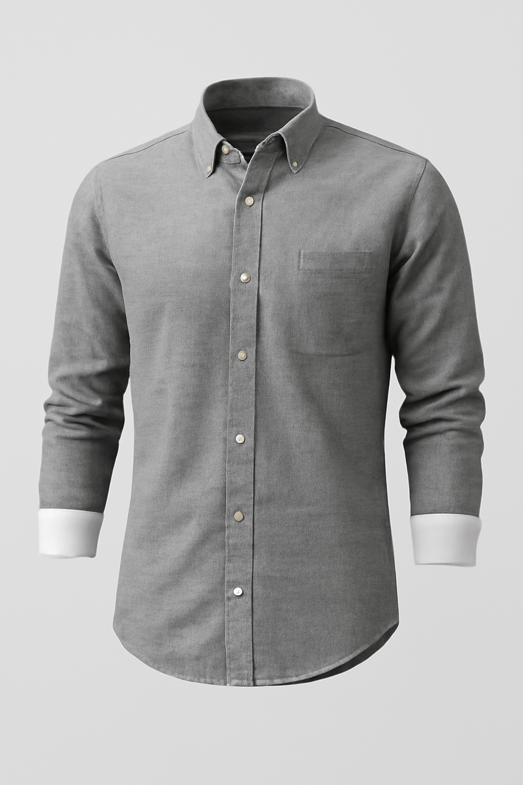 Harlem | Men's Slim Fit Linen Shirt – Breathable Cotton-Linen Blend – Casual Long Sleeve