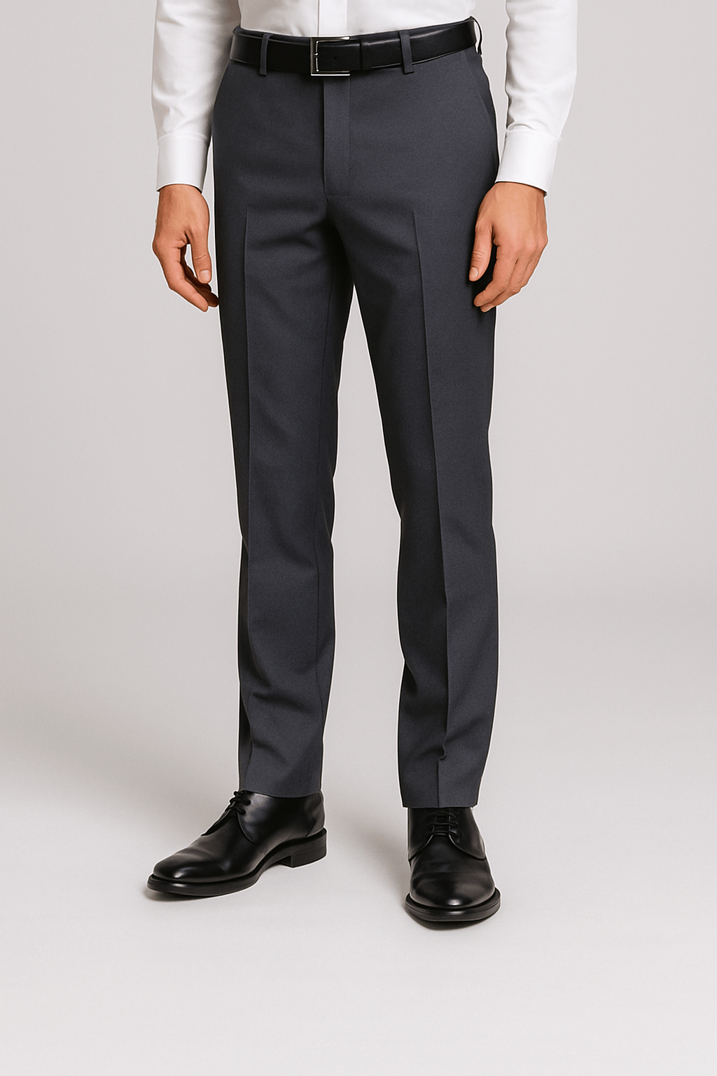 Jaxon | Men's Slim Fit Dress Pants – Wool Blend – Tapered Leg Formal Wear