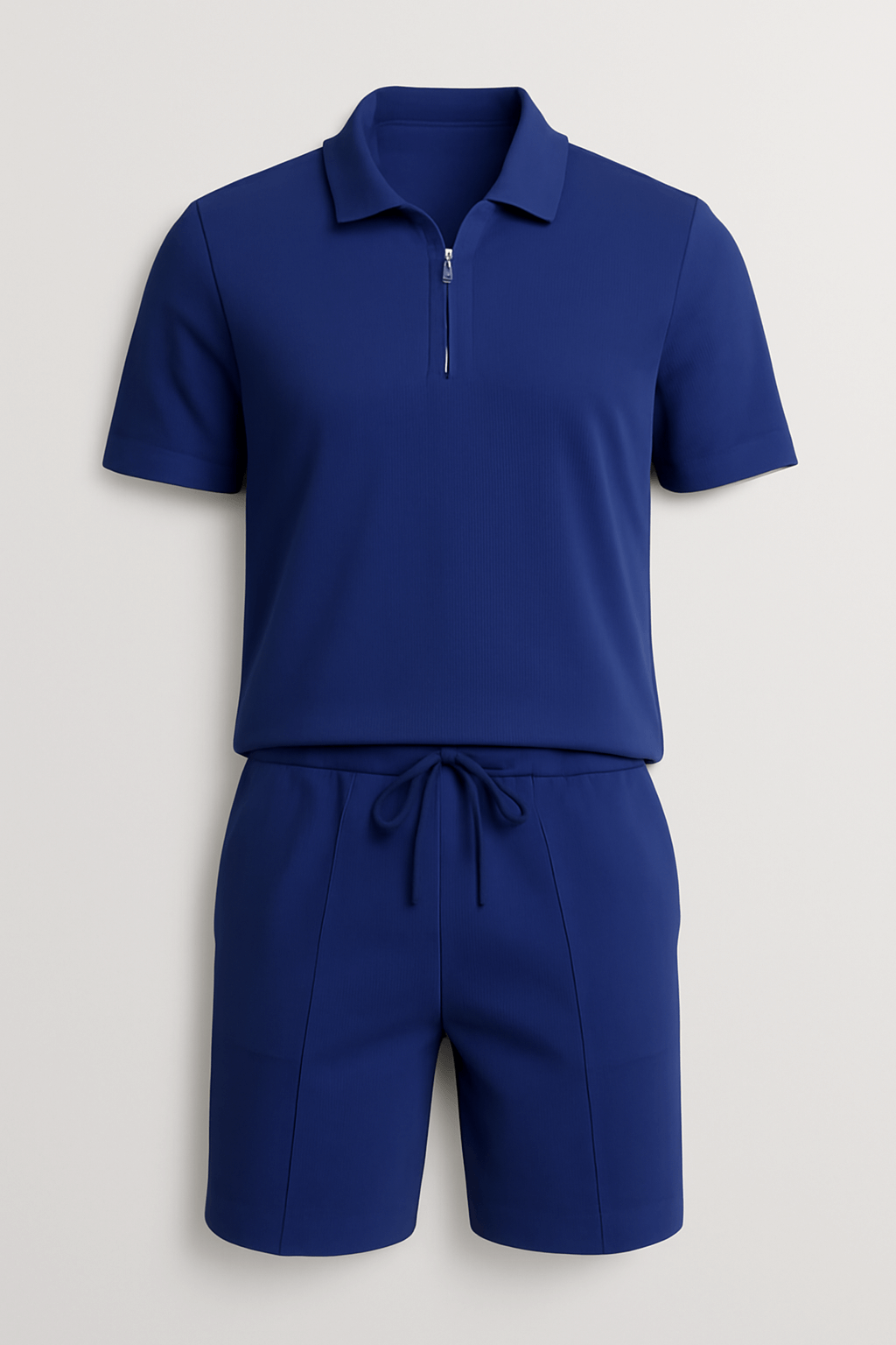 Harrison | Men’s Polo Shirt – Classic Fit – Cotton Blend – Short Sleeve – Zip Collar