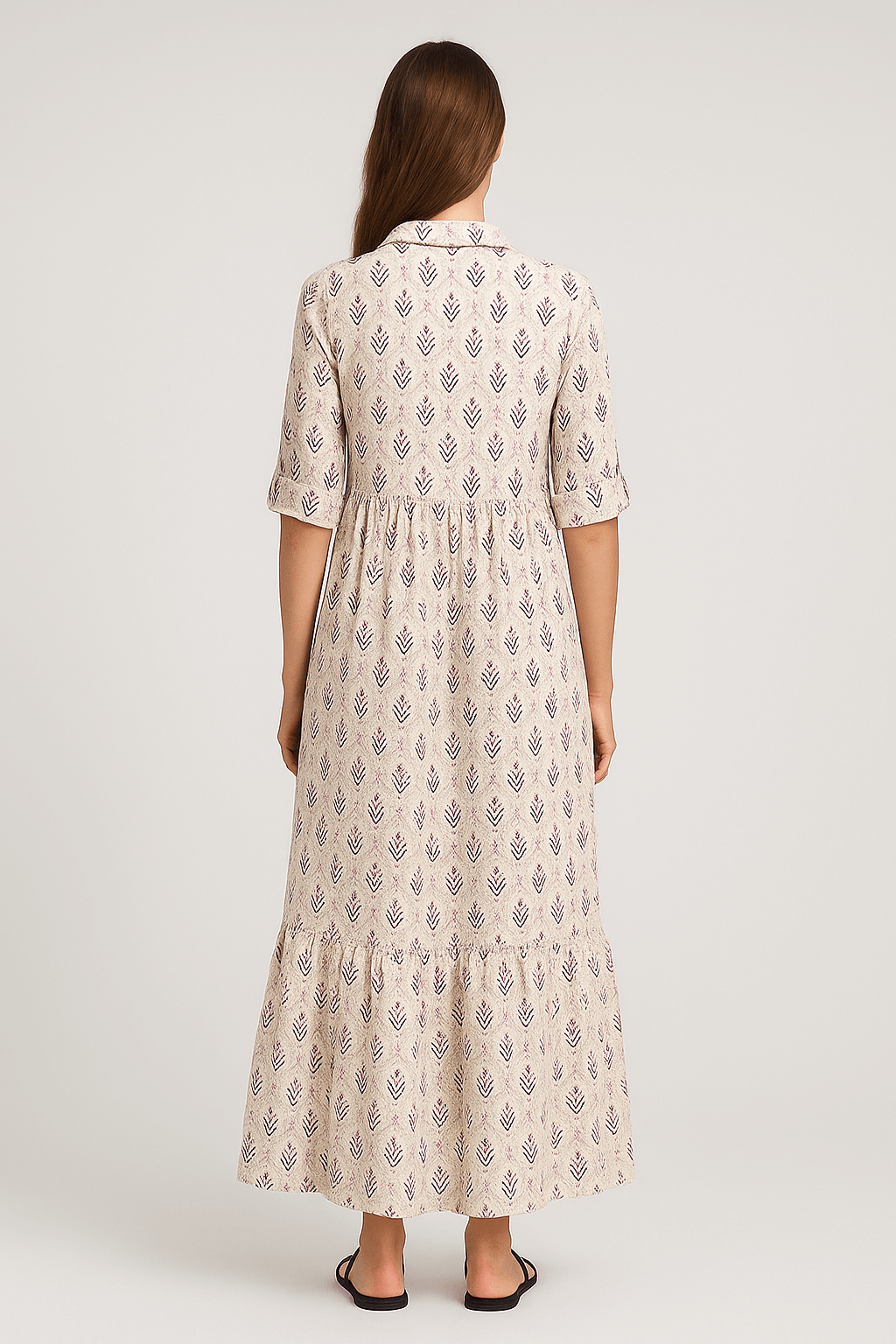Lyra | Women's Summer Maxi Dress – Bohemian V-Neck – Flowing & Lightweight