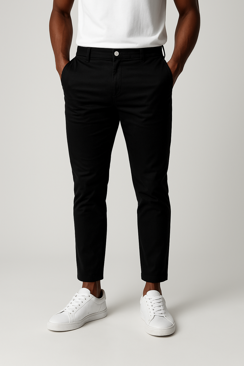 Felix | Men's Slim Fit Stretch Chinos – Breathable Cotton Pants for All-Season Comfort