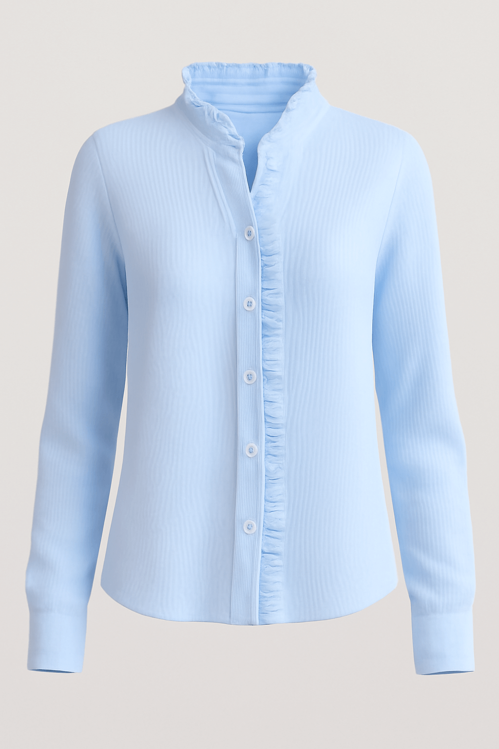 Beatrice | Women's Long Sleeve Striped Blouse – Elegant Design for Office & Casual Wear