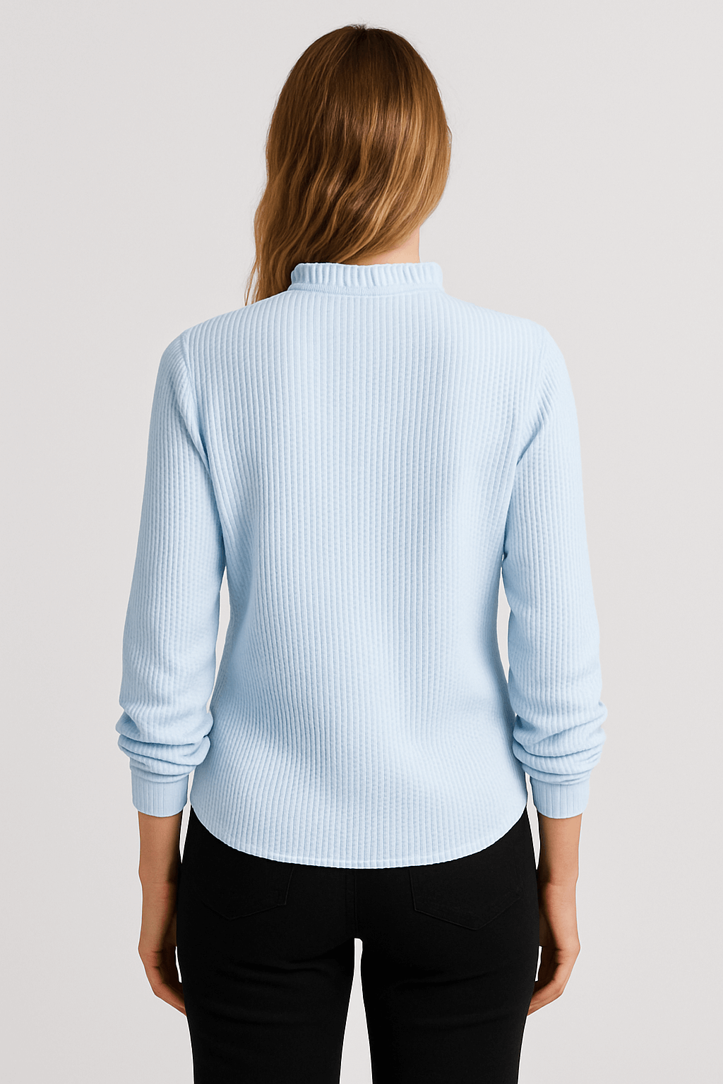 Beatrice | Women's Long Sleeve Striped Blouse – Elegant Design for Office & Casual Wear