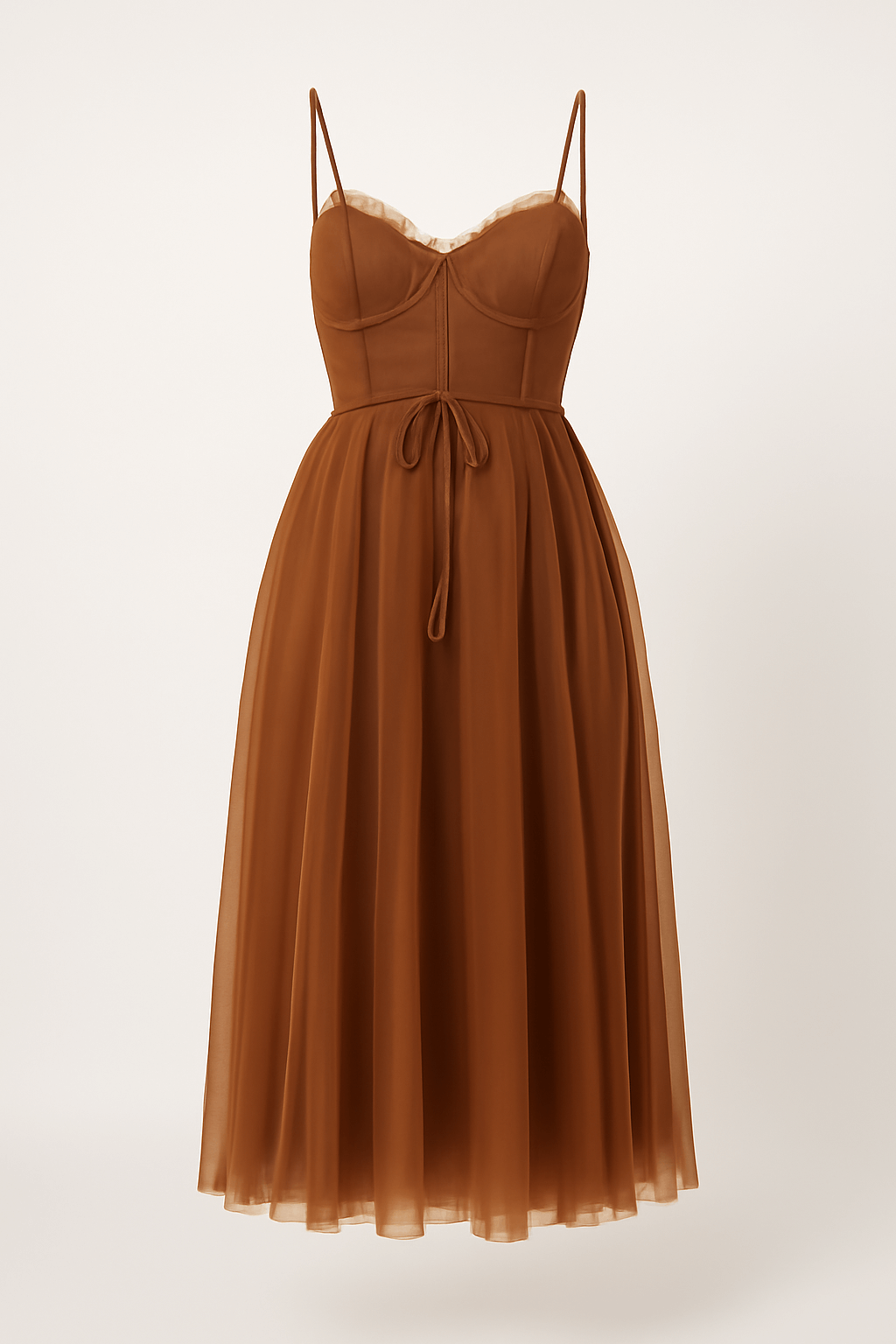 Bea | Women's Formal Maxi Dress – Elegant Flowy Chiffon – Sleeveless V-Neck Design