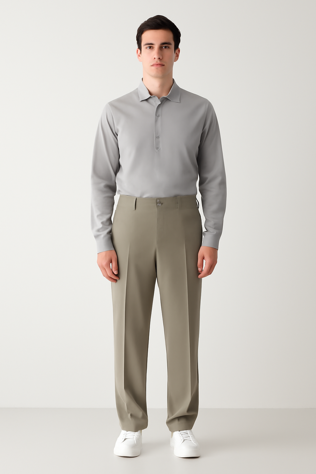 Artur | Men’s Draped Formal Pants - Relaxed Fit - Tailored Trousers - Versatile Style