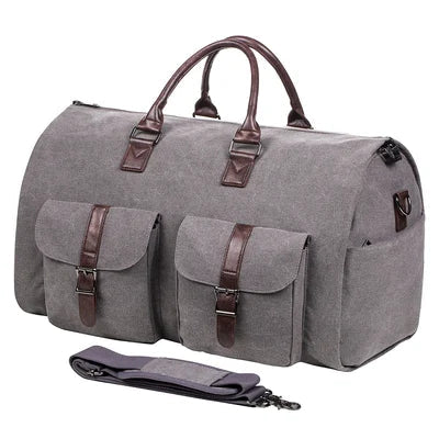 Stoneburry | Spacious leather duffel bag