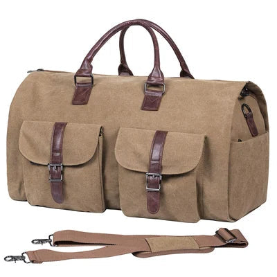 Stoneburry | Spacious leather duffel bag