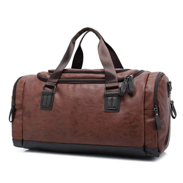 Stoneburry | Robust leather travel bag