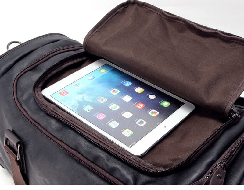 Stoneburry | Robust leather travel bag