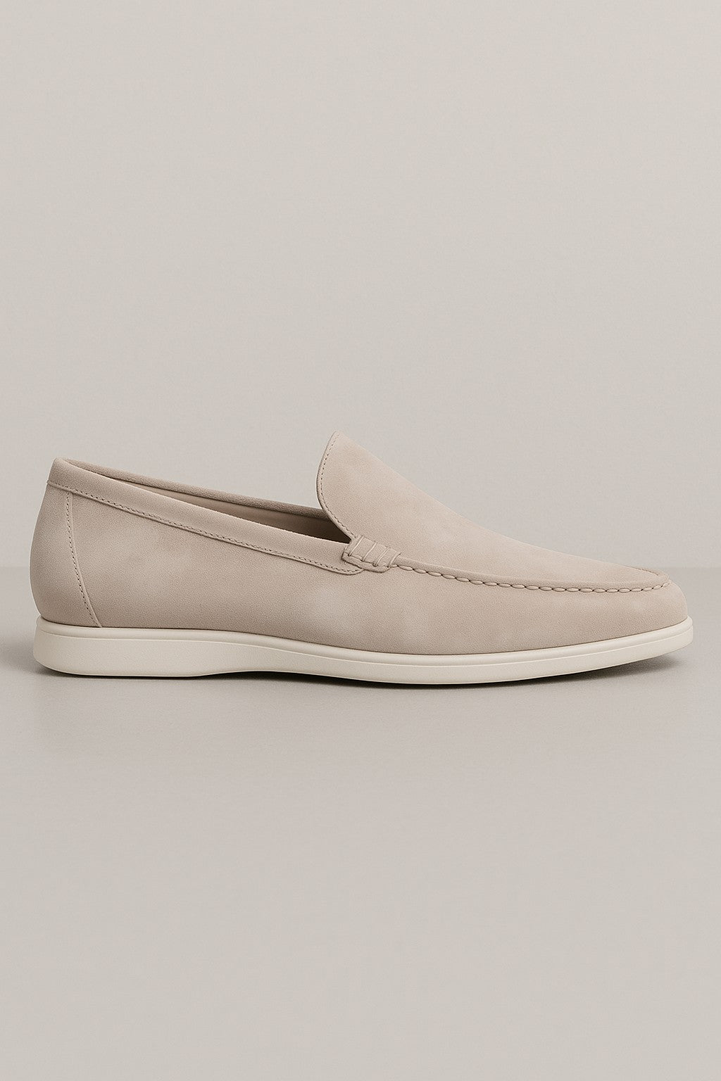 Arthur | Men’s Suede Loafers - Classic Slip-On - Minimalist Look