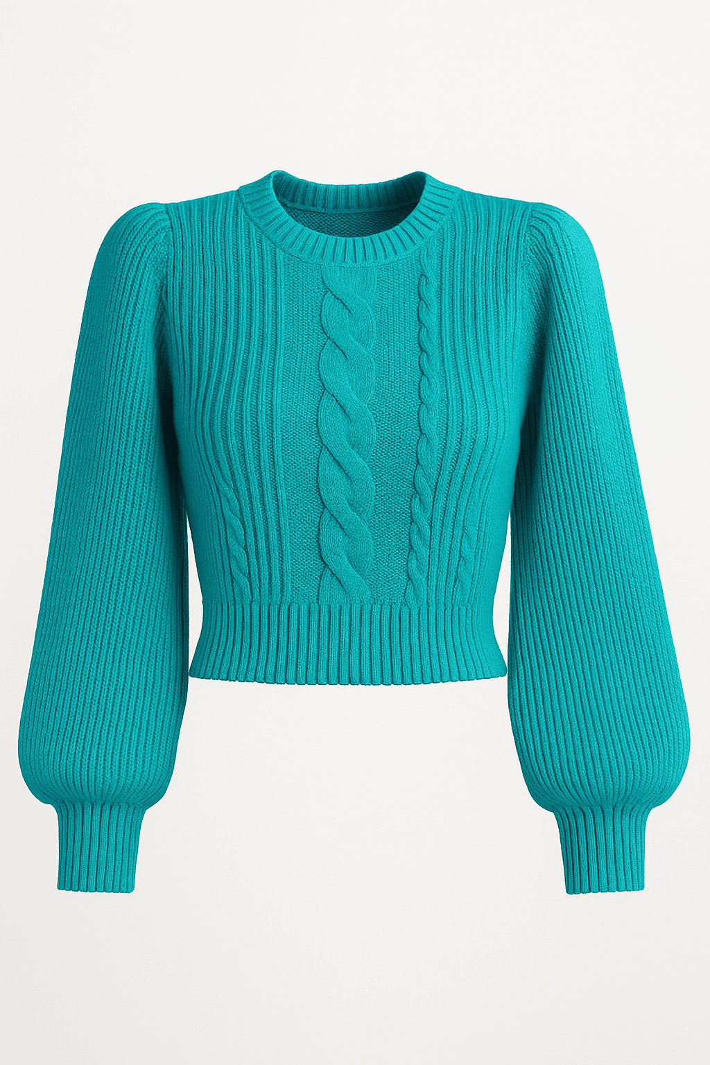 Brianna | Women's Oversized Cardigan Sweater – Cozy Knit with Lantern Sleeves