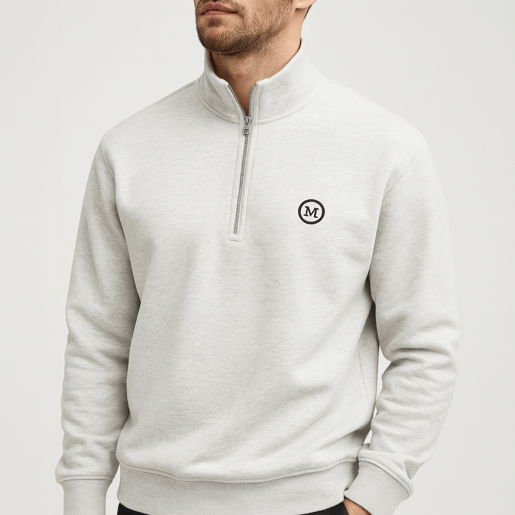 Stoneburry | Soft Cotton Zip Up Hoodie