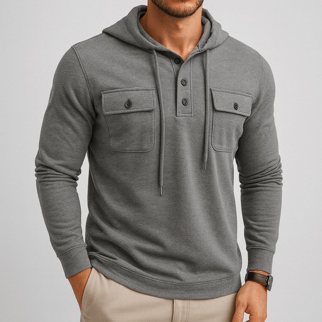 Stoneburry | Soft cotton-polyester blend hoodie
