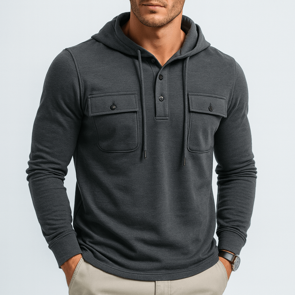 Stoneburry | Soft cotton-polyester blend hoodie