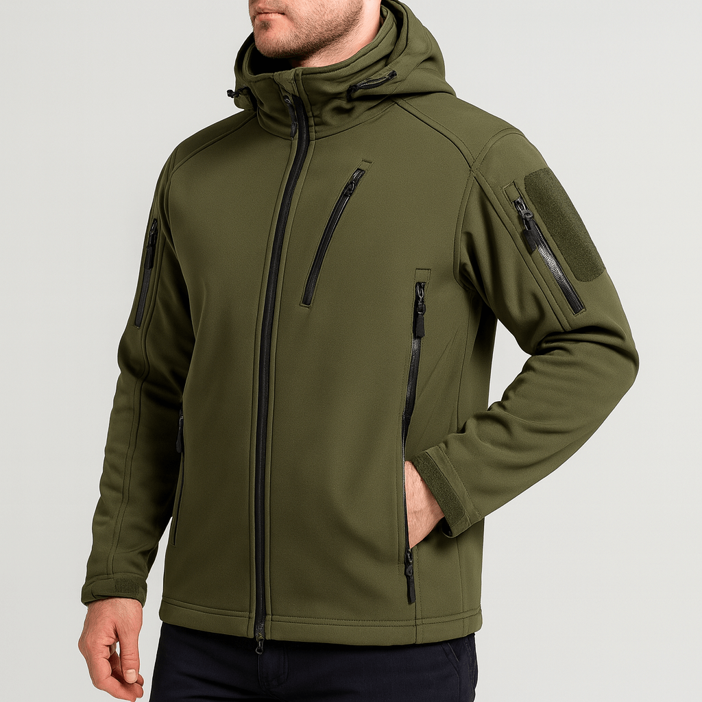 Stoneburry | Weather-resistant hooded jacket