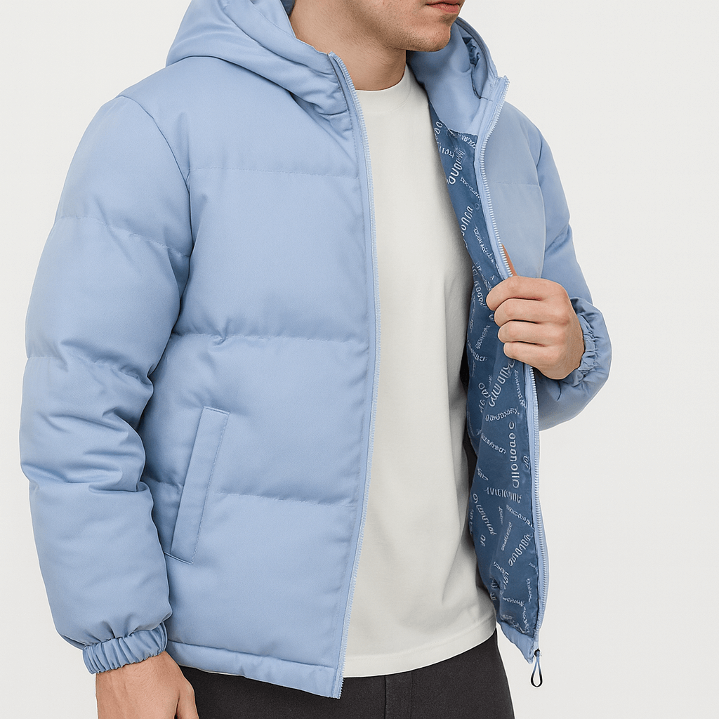 Stoneburry | Reversible padded winter jacket with hood