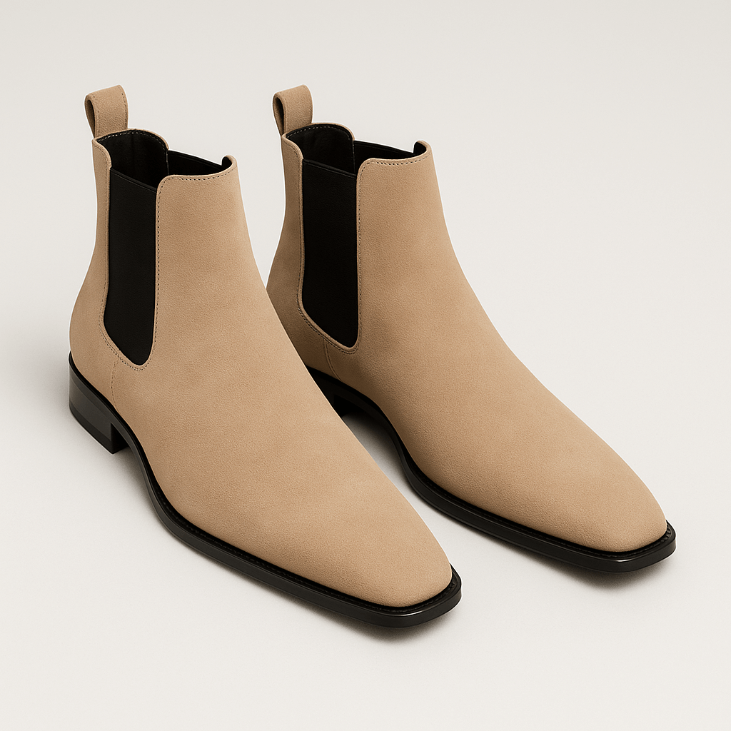 Stoneburry | Suede Chelsea boots