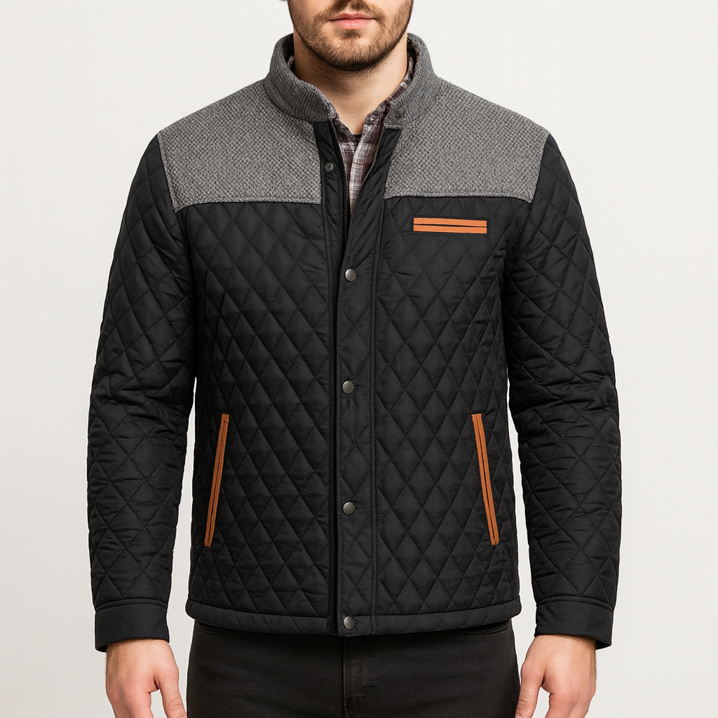Stoneburry | Quilted windbreaker jacket