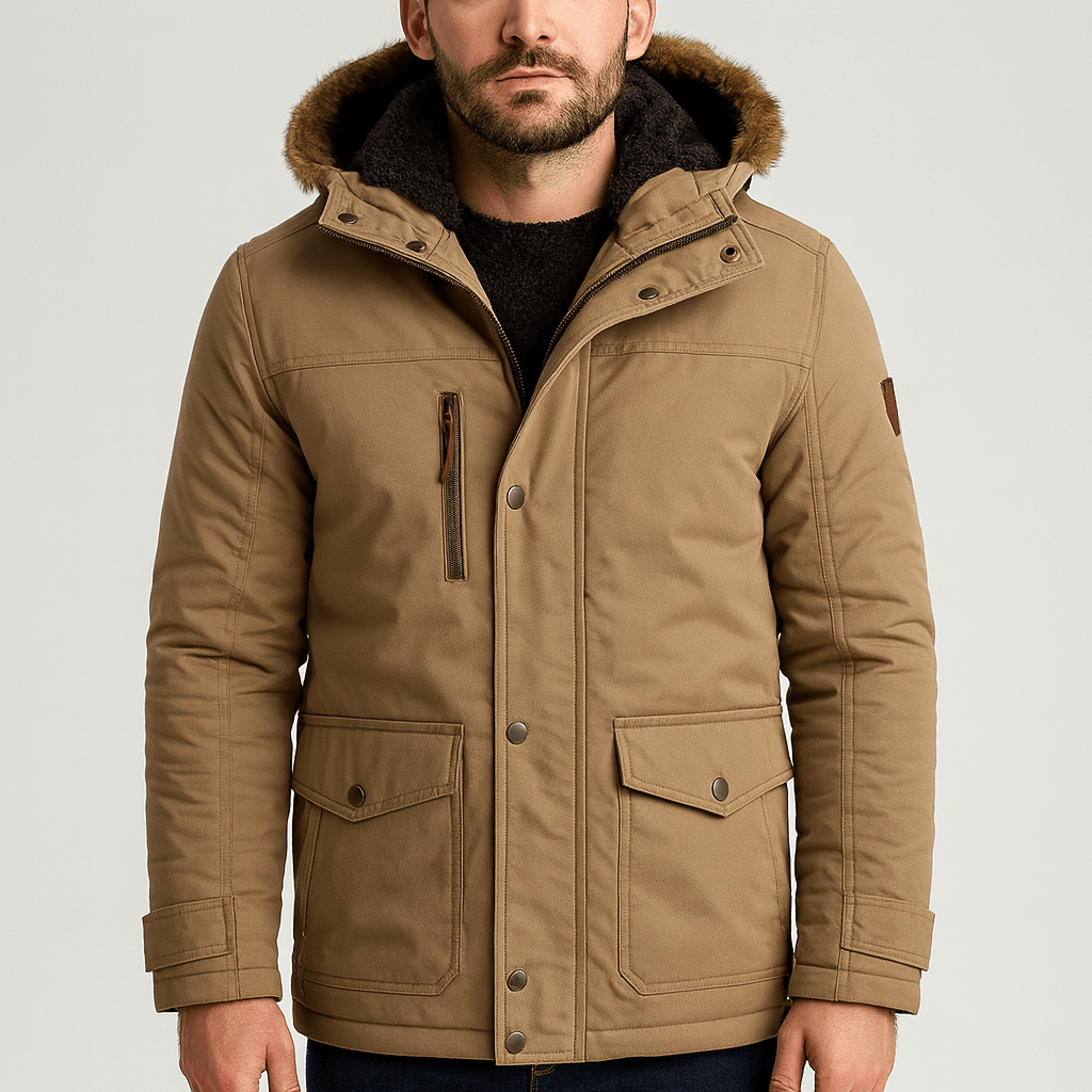 Stoneburry | Soft lined army jacket