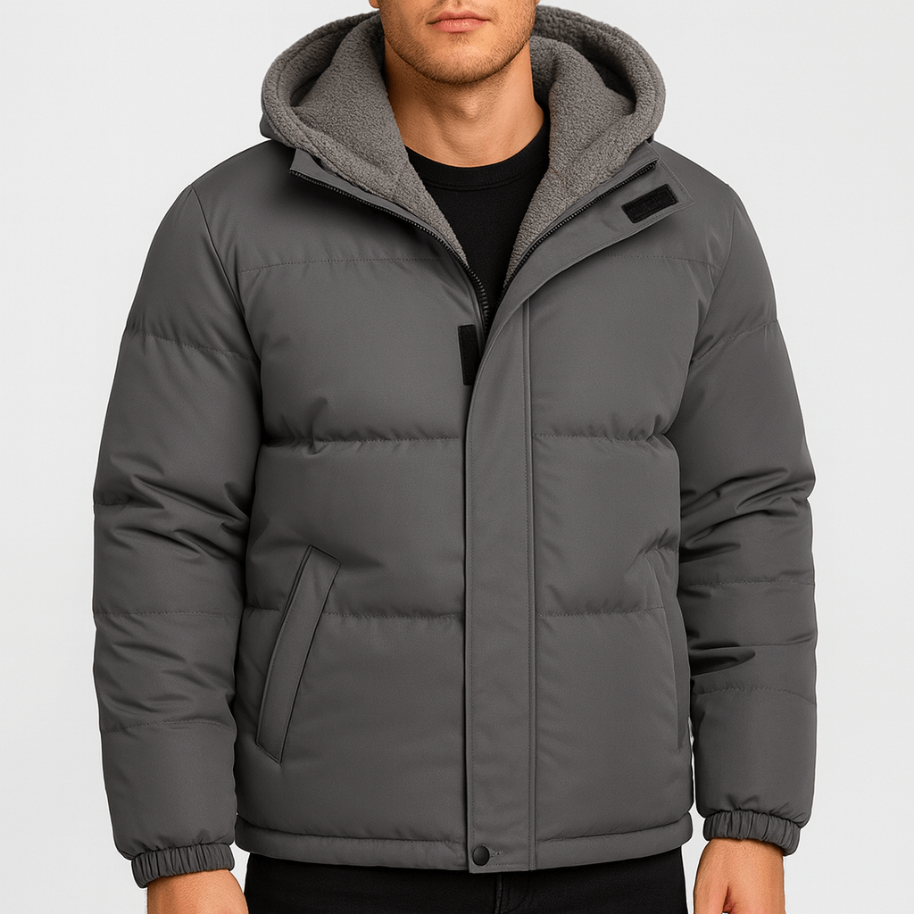 Stoneburry | Double layer hooded winter jacket