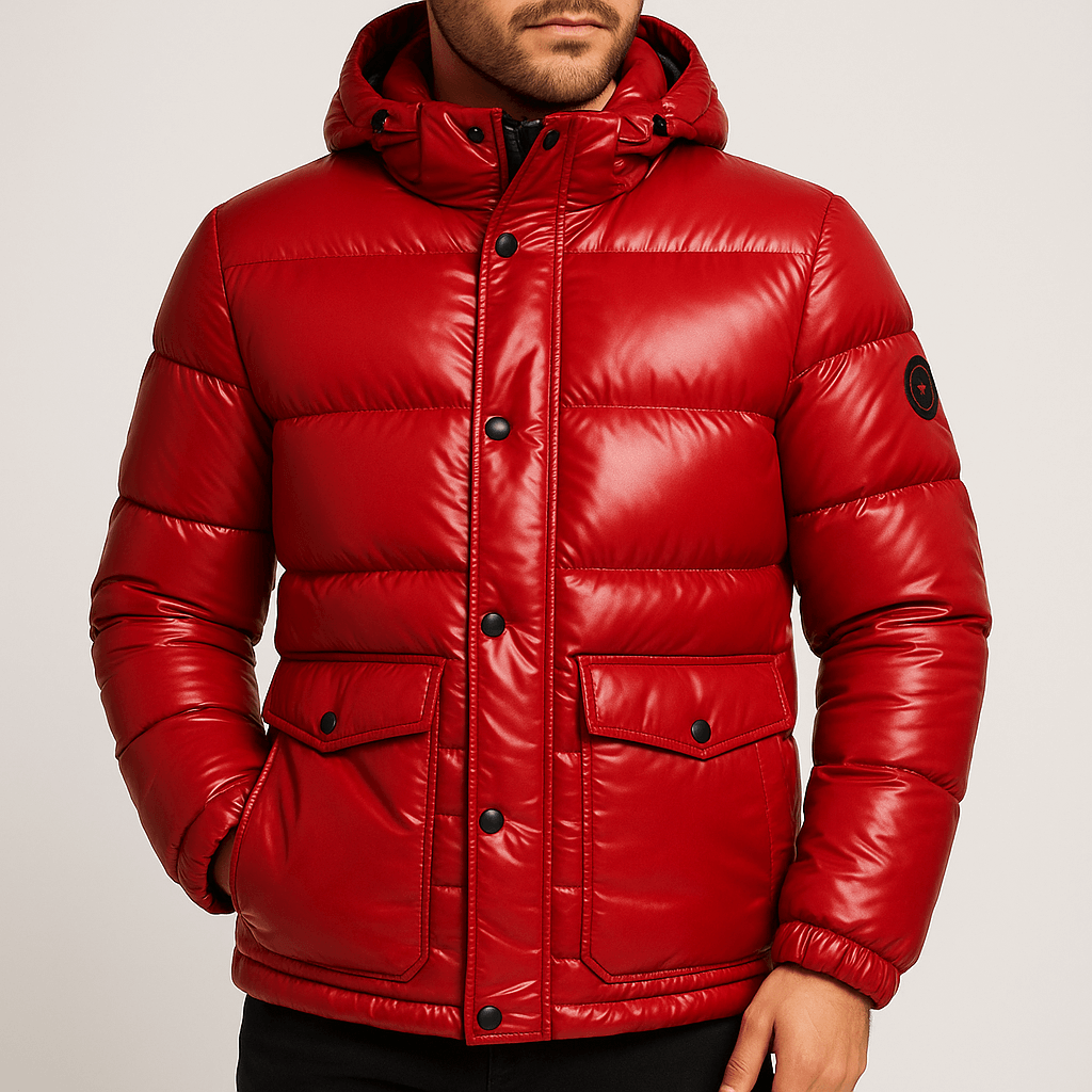 Stoneburry | Modern cut puffer jacket with hood