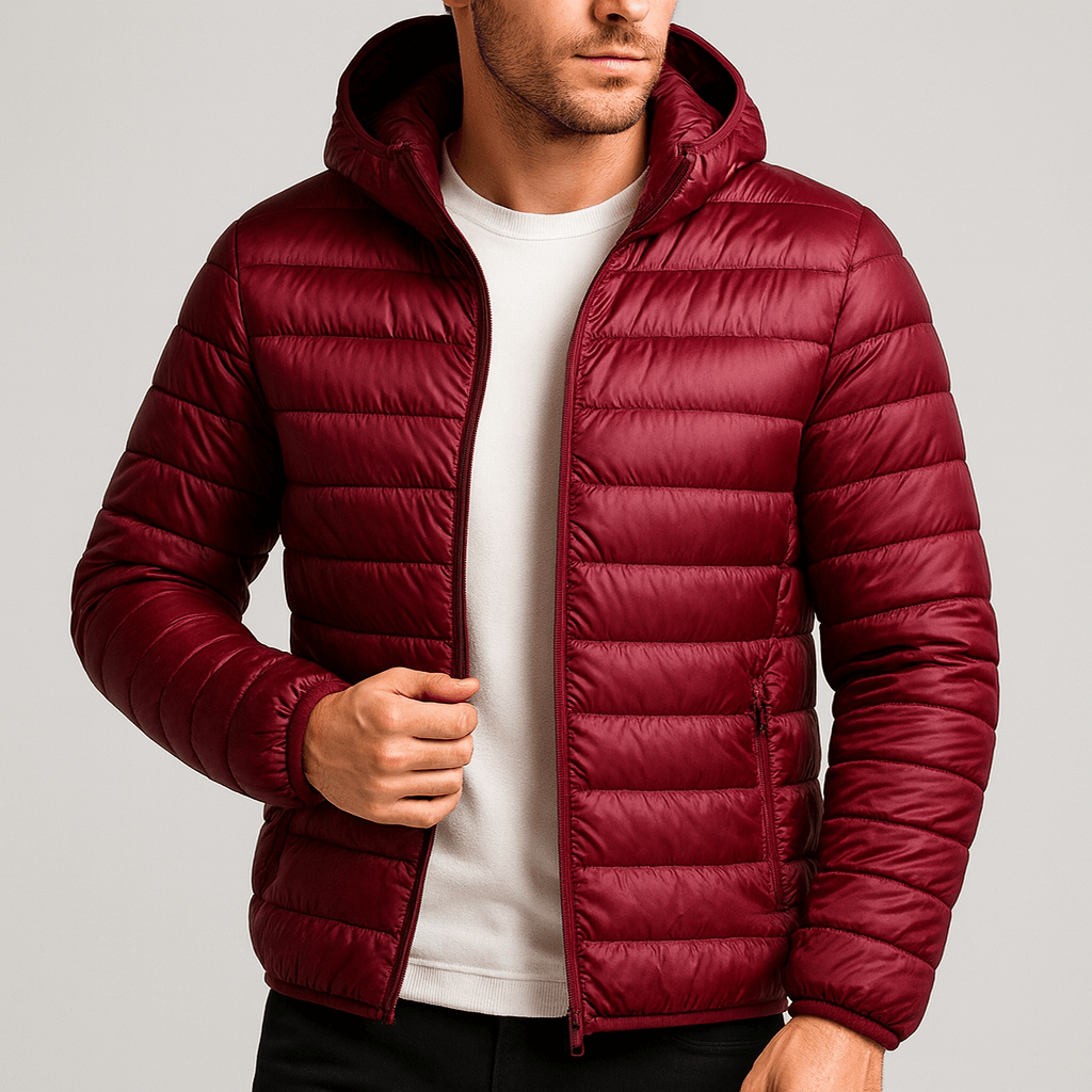 Stoneburry | Quilted hooded winter jacket