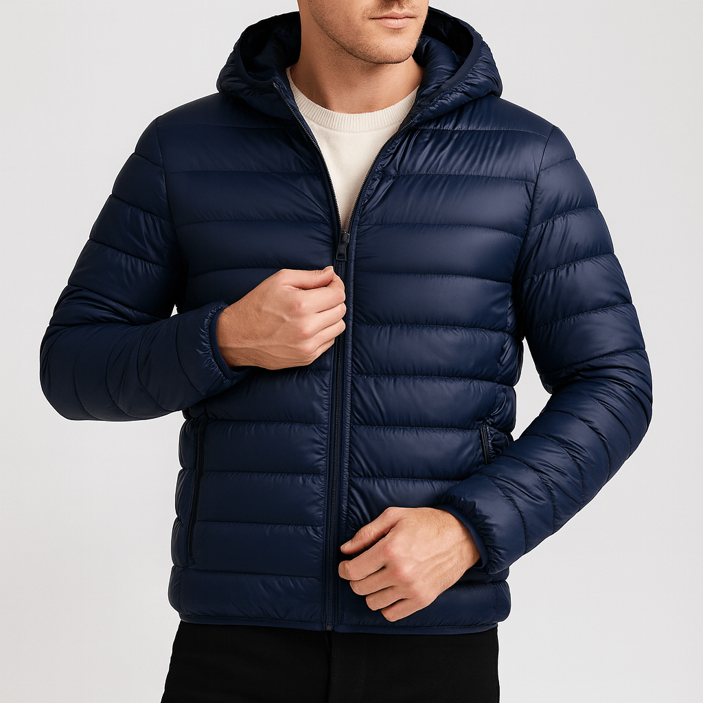 Stoneburry | Quilted hooded winter jacket