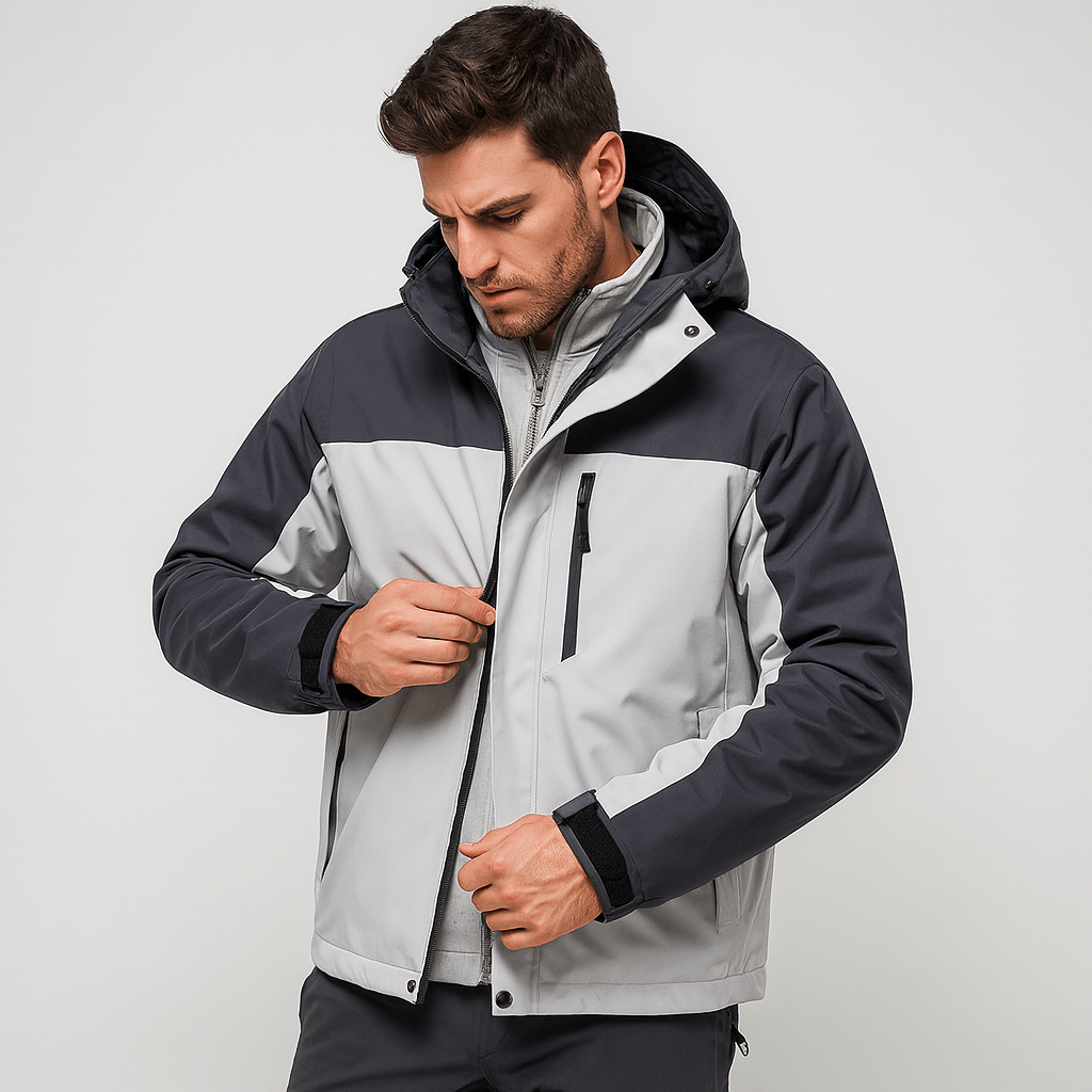 Stoneburry | Adjustable hood ski jacket