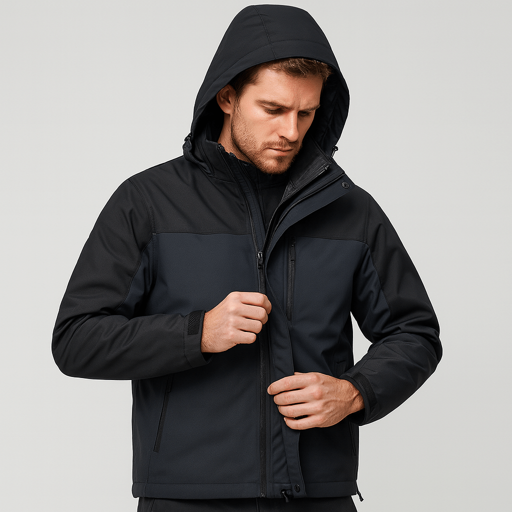 Stoneburry | Adjustable hood ski jacket