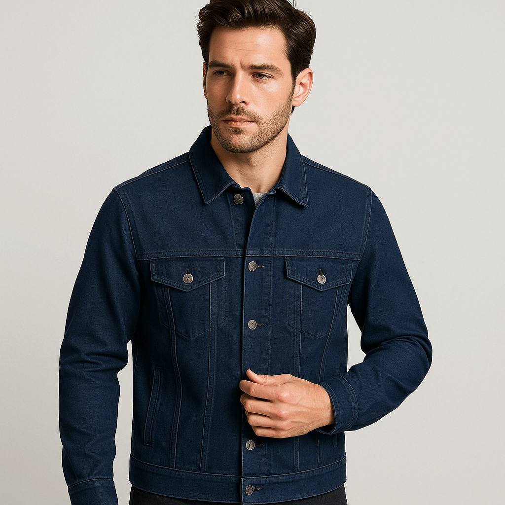 Stoneburry | Men's Structured Fit Denim Jacket