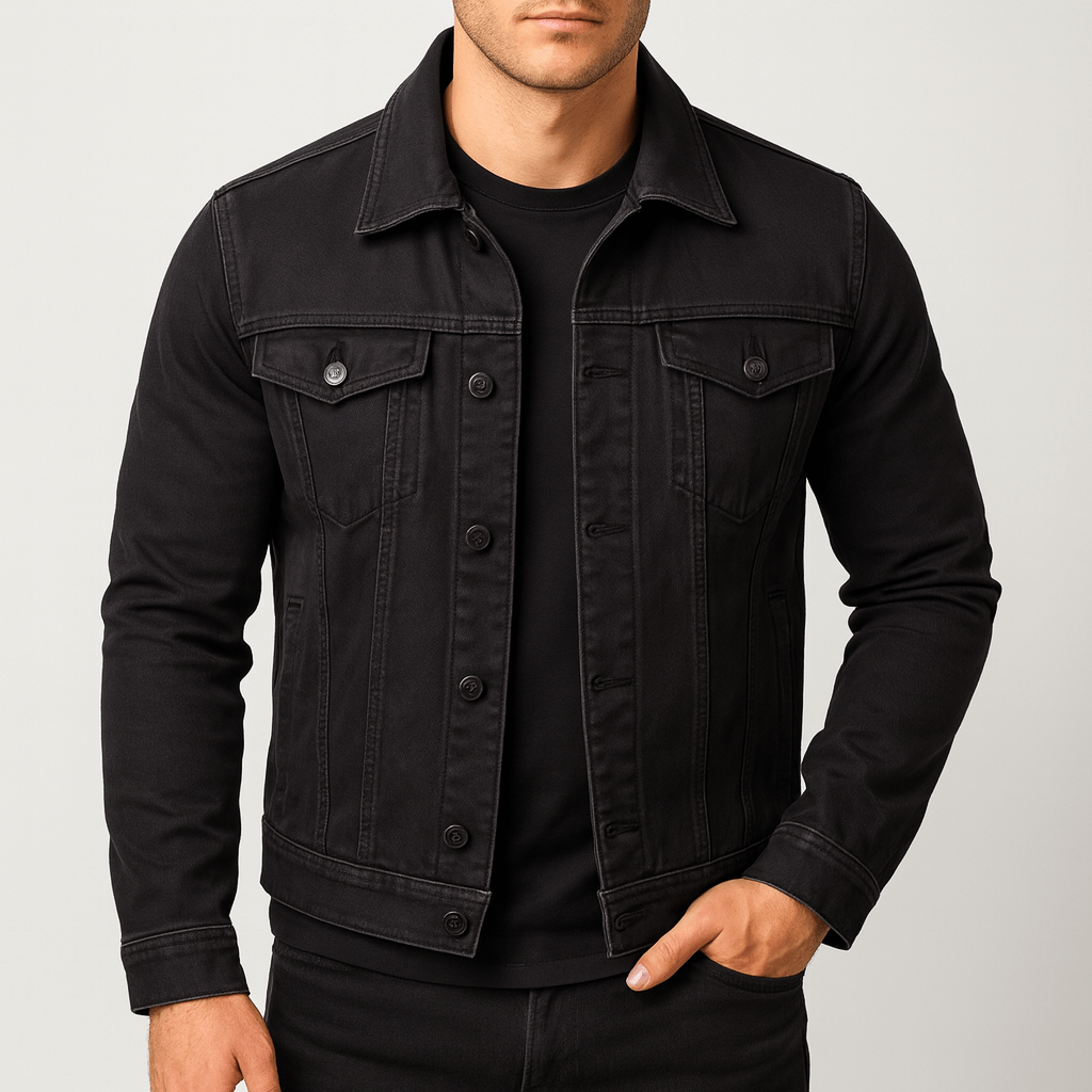 Stoneburry | Men's Structured Fit Denim Jacket