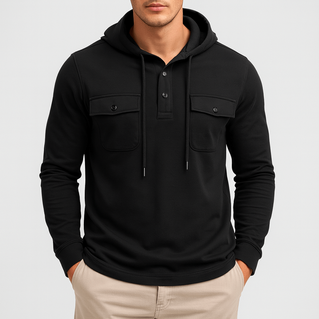 Stoneburry | Soft cotton-polyester blend hoodie