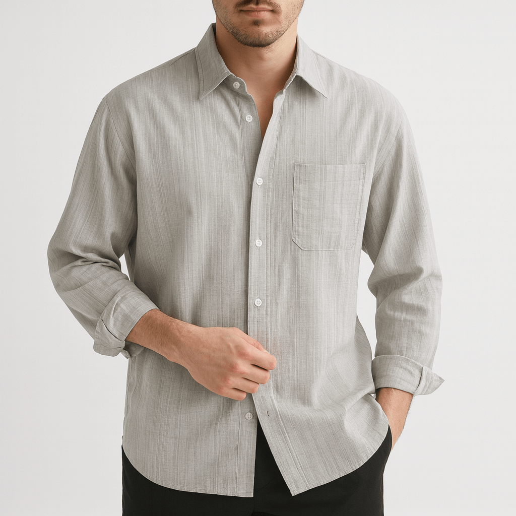 Stoneburry | Effortless Style Long Sleeve Shirt
