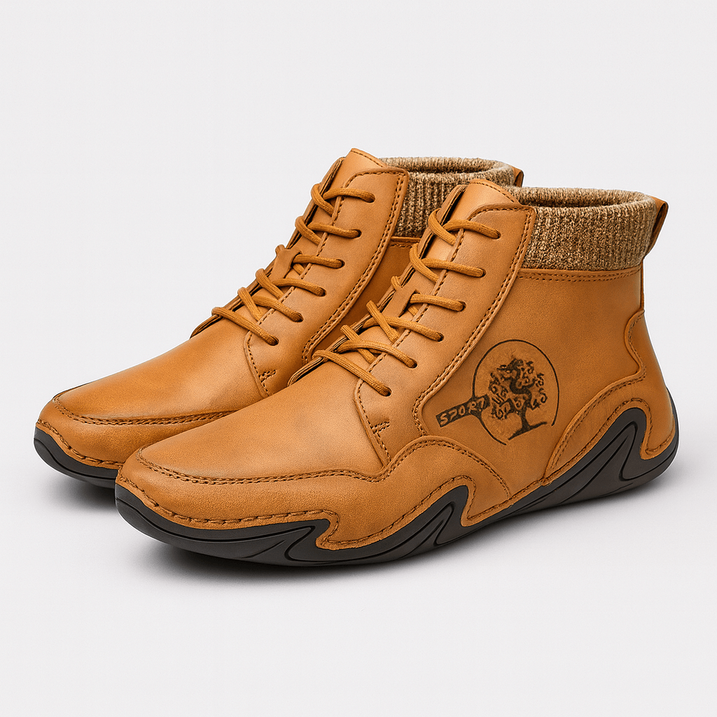 Stoneburry | Vintage leather ankle boots