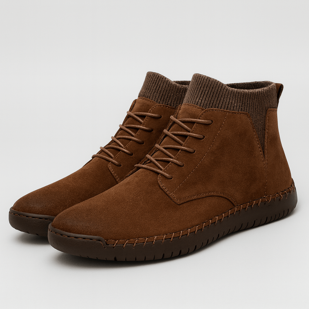 Stoneburry | High-top suede boots