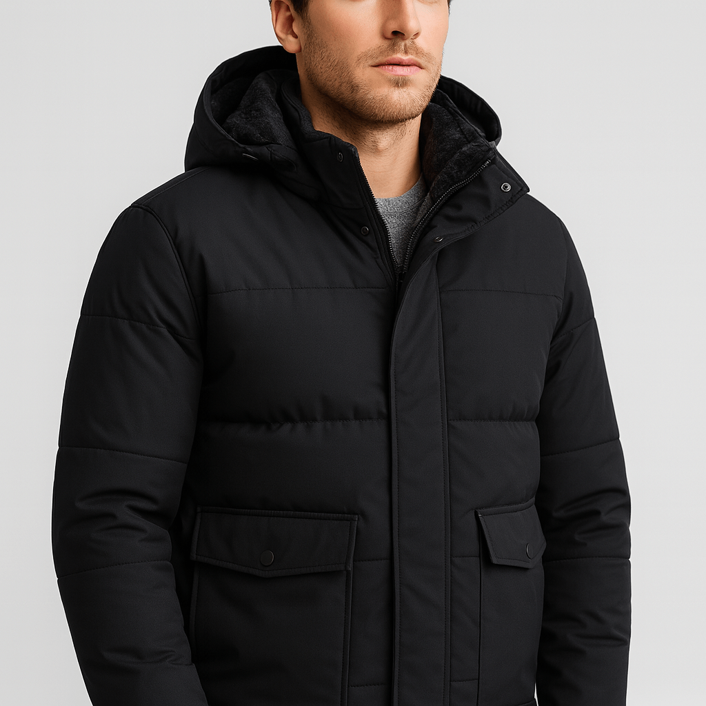 Stoneburry | Insulated winter jacket with adjustable hood