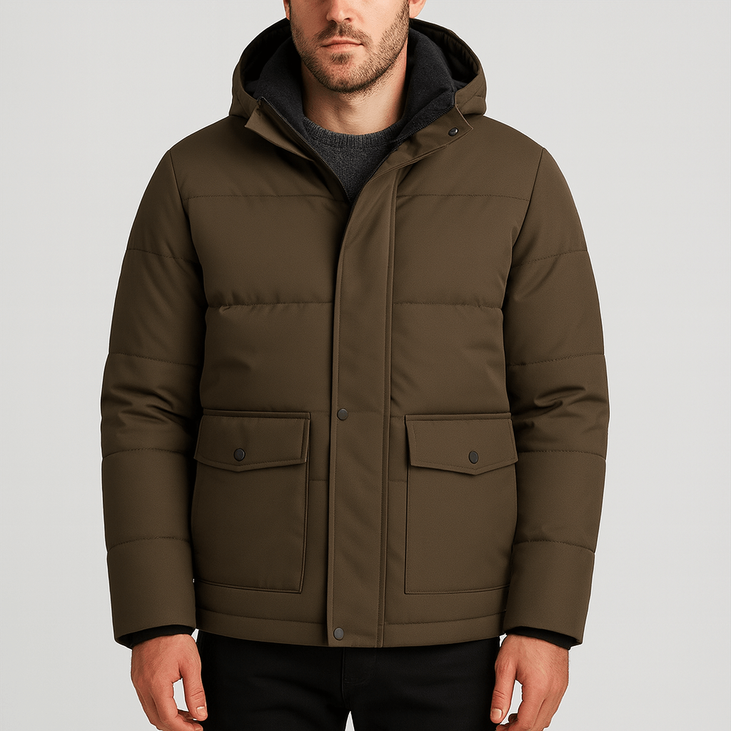 Stoneburry | Insulated winter jacket with adjustable hood