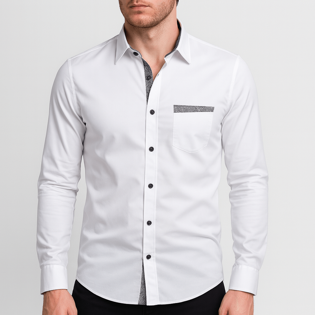 Stoneburry | Lightweight slim fit shirt